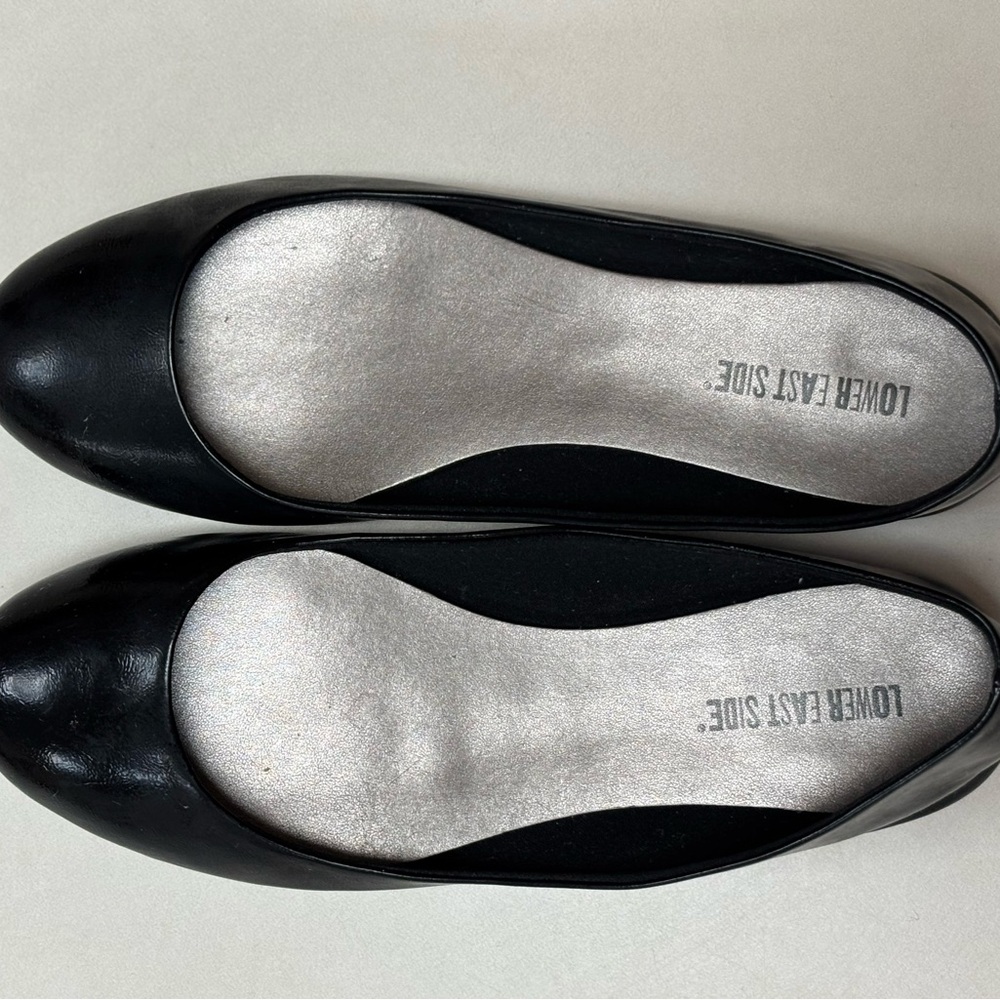 Lower East Side Elegant Black Flats